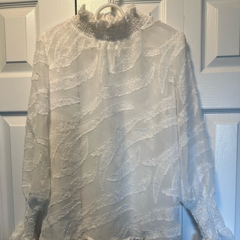 Sheer Textured Top